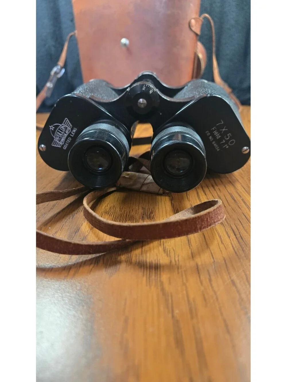 Apollon 7x50 Coated Lens Binoculars with Leather Case